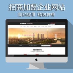 招商加盟行業網站解決方案